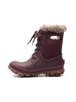 'BOGS' Women's Arcata Faded WP Winter Boot - Wine -Travs Outfitter Store Bogs Fall 2022 72938 609 ALT 5