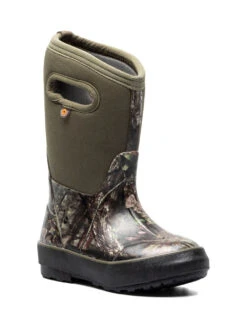 'BOGS' Kids' Classic II Mossy Oak Insulated WP Rain Boots - Mossy Oak -Travs Outfitter Store Bogs Fall 2022 72952 973 ALT 2