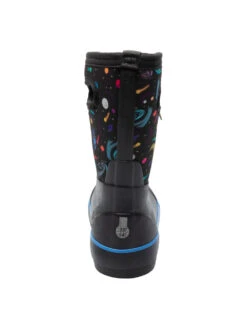 'BOGS' Kids' Classic II Final Frontier Insulated WP Rainboots - Black Multi -Travs Outfitter Store Bogs Fall 2023 73081 009 ALT 3