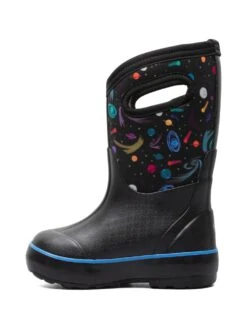'BOGS' Kids' Classic II Final Frontier Insulated WP Rainboots - Black Multi -Travs Outfitter Store Bogs Fall 2023 73081 009 ALT 5
