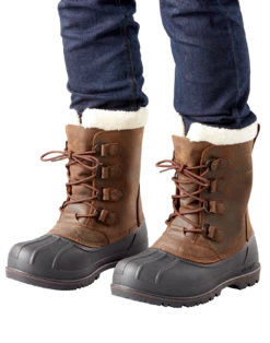 'Baffin' Men's 12" Canada Insulated WP Boot - Brown 10 'Baffin' Men's 12" Canada Insulated WP Boot - Brown -Travs Outfitter Store CANADA HTGEM001 BBJ ONFOOT 1