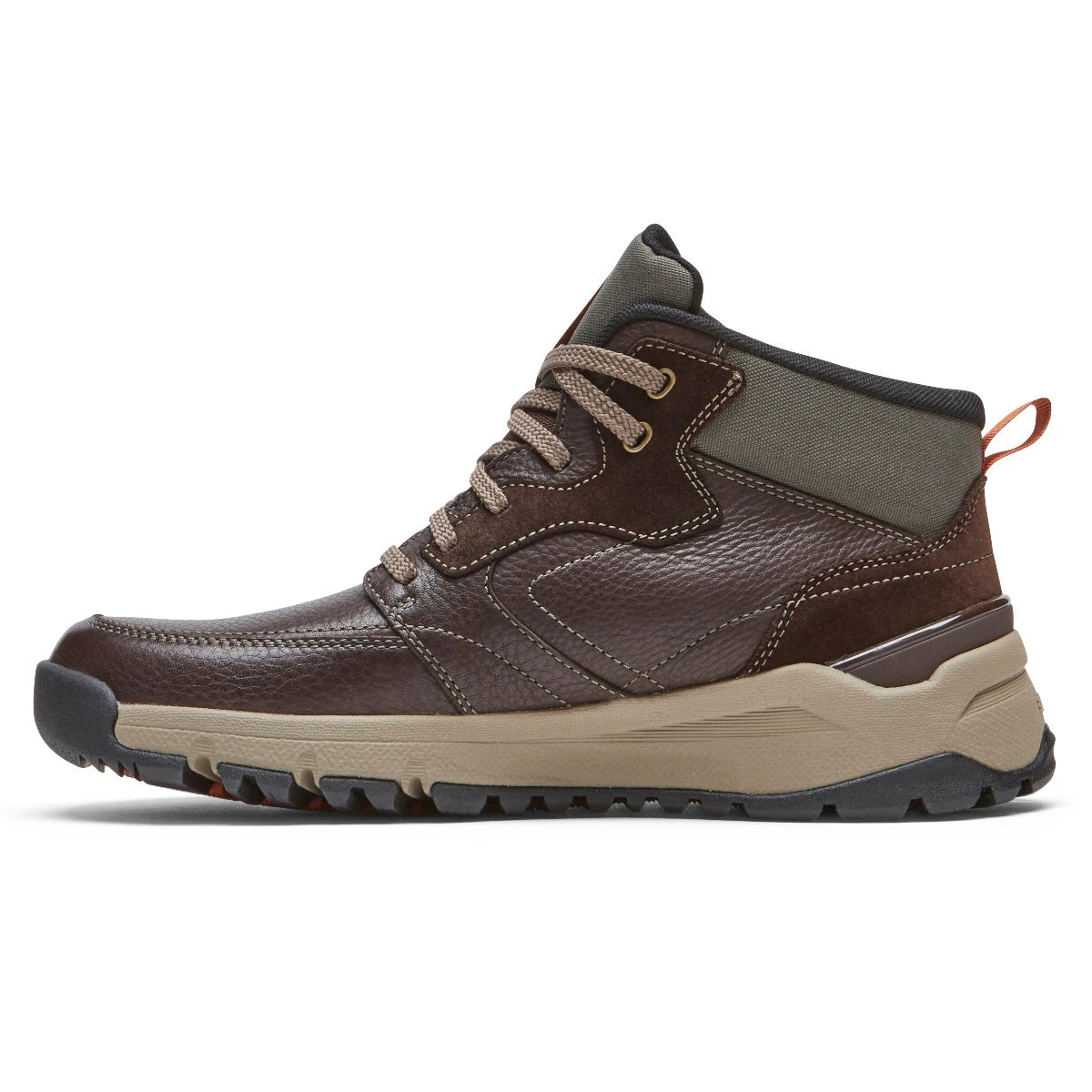 'Dunham' Men's Glastonbury WP Mid Hiker - Brown 5 'Dunham' Men's Glastonbury WP Mid Hiker - Brown - Image 5