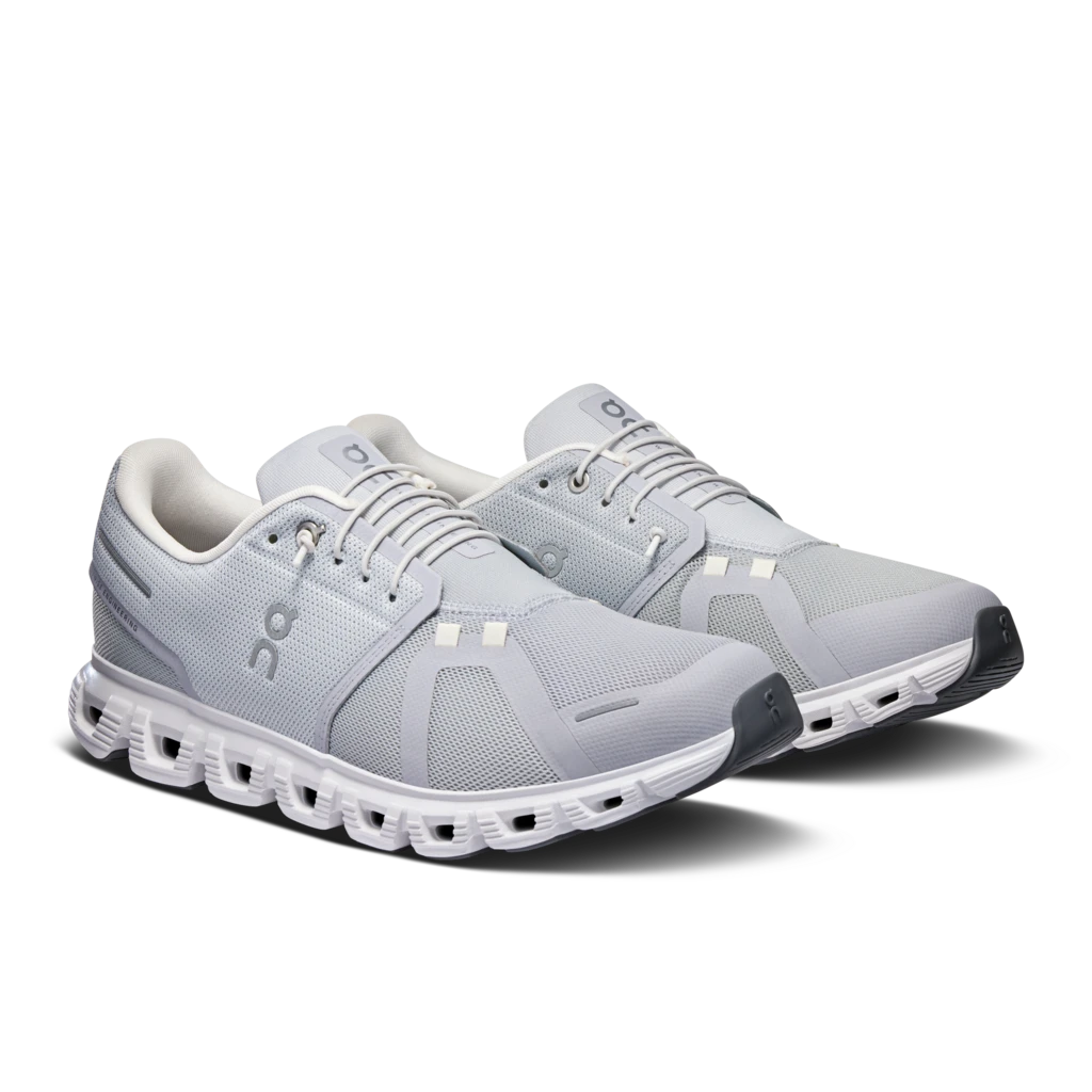 'On Running' Men's Cloud 6 - Glacier / White 3 'On Running' Men's Cloud 6 - Glacier / White - Image 3