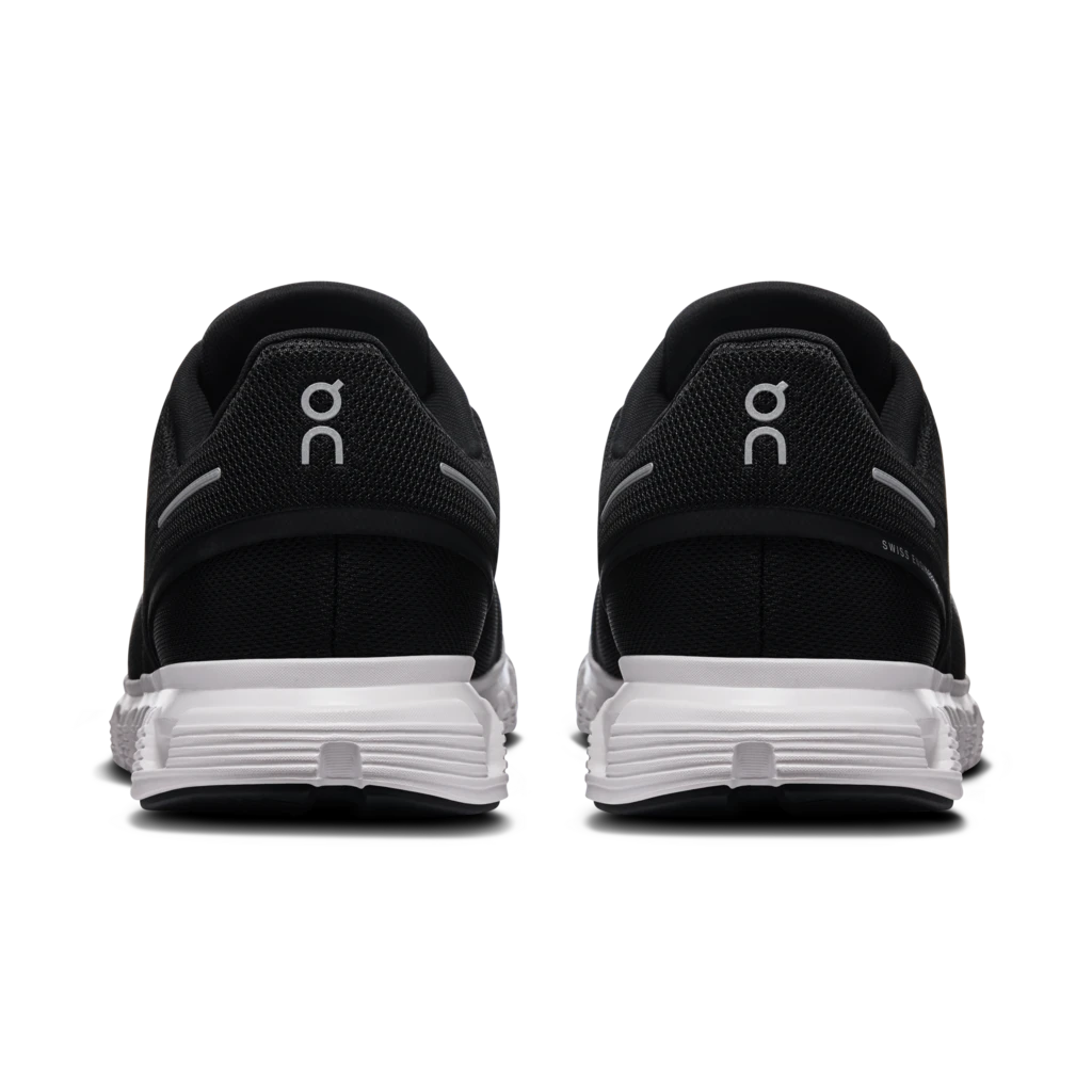 'On Running' Men's Cloud 6 - Black / White 5 'On Running' Men's Cloud 6 - Black / White - Image 5