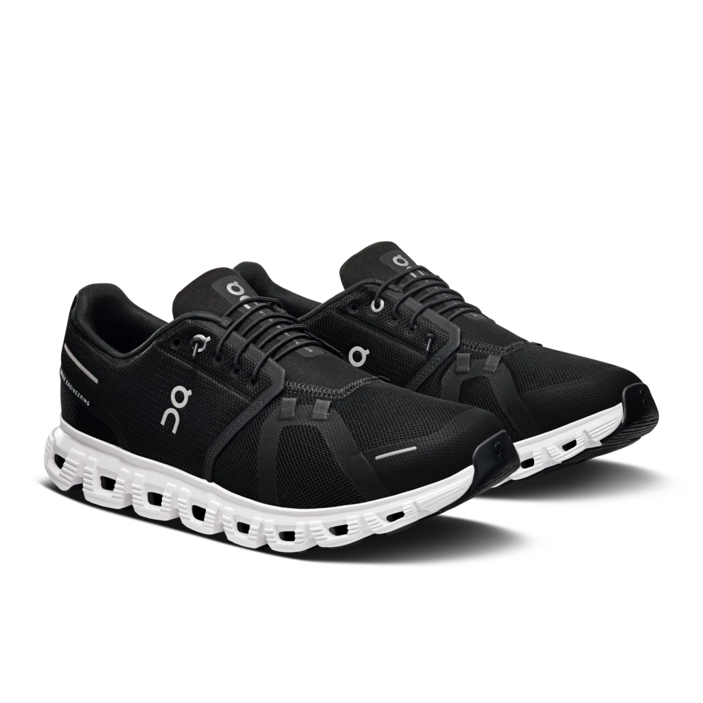 'On Running' Men's Cloud 6 - Black / White 3 'On Running' Men's Cloud 6 - Black / White - Image 3
