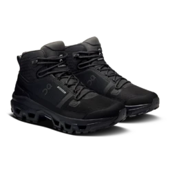 'On Running' Men's Cloudrock Mid WP - Black / Black -Travs Outfitter Store CreateSmallPNG 3MF10161043 cloudrock mid wp ss25 black black m g6