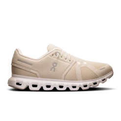 'On Running' Women's Cloud 6 - Pearl / White