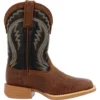 'Durango' Children's Lil' Rebel Pro Western Square Toe - Acorn / Black Onyx
