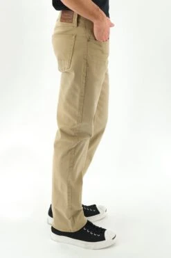 'Devil-Dog Dungarees' Men's Slim Straight Jean - Wheat -Travs Outfitter Store DD3063 Wheat side