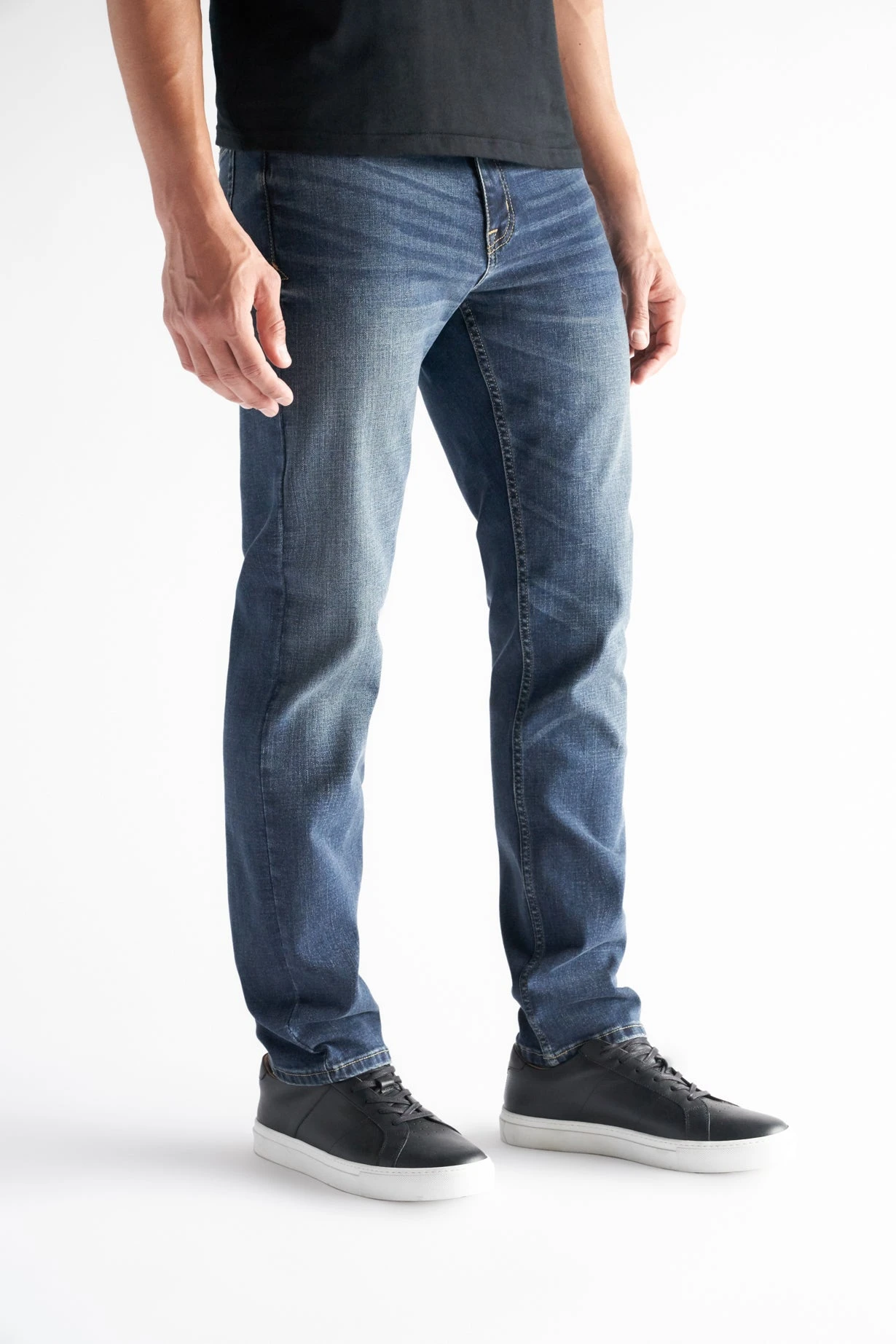 'Devil-Dog Dungarees' Men's Athletic Jean - Burke / Vintage Indigo 2 'Devil-Dog Dungarees' Men's Athletic Jean - Burke / Vintage Indigo - Image 2