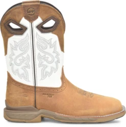 'Double H' Men's Aeon Square Toe Cowboy Boots CT EH - Brown