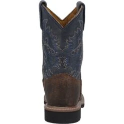 'Dan Post' Children's 8" Brantley Western - Brown / Blue (Sizes 8.5C-3Y) 12 'Dan Post' Children's 8" Brantley Western - Brown / Blue (Sizes 8.5C-3Y) -Travs Outfitter Store DPC2938 4