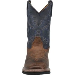 'Dan Post' Children's 8" Brantley Western - Brown / Blue (Sizes 8.5C-3Y) 11 'Dan Post' Children's 8" Brantley Western - Brown / Blue (Sizes 8.5C-3Y) -Travs Outfitter Store DPC2938 5