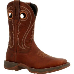 'Durango' Women's 11" Lady Rebel Pro Western Square Toe - Chestnut -Travs Outfitter Store DRD0407