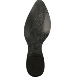 'Durango' Women's 12" Crush™ Western Snip Toe - Midnight -Travs Outfitter Store DRD0427 outsole