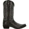 'Durango' Women's 12" Crush™ Western Snip Toe - Midnight