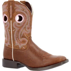 'Durango' Women's 10" Westward™ Western Square Toe - Rosewood -Travs Outfitter Store DRD0445
