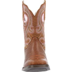 'Durango' Women's 10" Westward™ Western Square Toe - Rosewood -Travs Outfitter Store DRD0445 front