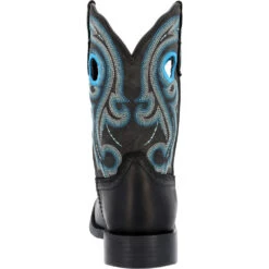 'Durango' Women's 10" Westward Western Square Toe - Midnight Sky -Travs Outfitter Store DRD0447 back