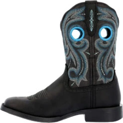 'Durango' Women's 10" Westward Western Square Toe - Midnight Sky -Travs Outfitter Store DRD0447 instep profile