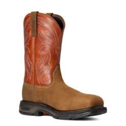 'Ariat' Men's 11" Workhog XT Cottonwood EH Carbon Toe - Dark Earth 8 'Ariat' Men's 11" Workhog XT Cottonwood EH Carbon Toe - Dark Earth -Travs Outfitter Store F21 MNS WORK 10038316 medial
