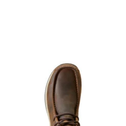 'Ariat' Men's Spitfire WP Moc Toe - Distressed Tan -Travs Outfitter Store F23 MNS WEST 10046958 toe