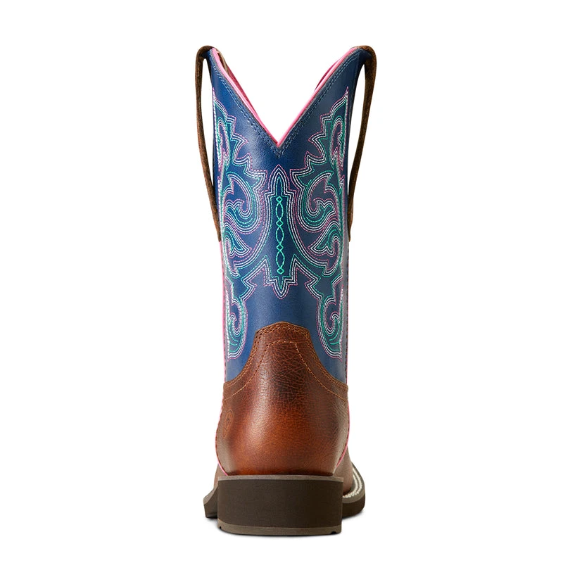 'Ariat' Women's 9" Delilah Stretchfit Square Toe - Dark Cottage / Ole Blue 5 'Ariat' Women's 9" Delilah Stretchfit Square Toe - Dark Cottage / Ole Blue - Image 5