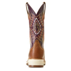 'Ariat' Women's Ridgeback Western Square Toe - Toasty Tan / Vino 11 'Ariat' Women's Ridgeback Western Square Toe - Toasty Tan / Vino -Travs Outfitter Store F23 WMS WEST 10046938 heel
