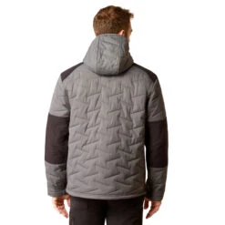 'Ariat' Men's Rebar Cloud 9 Insulated Jacket - Rebar Grey -Travs Outfitter Store F24 MNS WORK 10052121 back