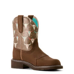 'Ariat' Women's Fatbaby Heritage -Barley -Travs Outfitter Store F24 WMS WEST 10053635 medial