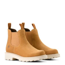 'Ariat' Women's Fatbaby Twin Gor - Wheat -Travs Outfitter Store F24 WMS WEST 10053640 pair