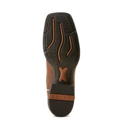 'Ariat' Women's Round Up Ryder Square Toe - Distressed Brown -Travs Outfitter Store F24 WMS WEST 10053730 sole 32753305 2915 4b37 86bf 26fe84f10731