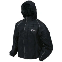 'frogg Toggs' Men's Road Toad Reflective WP Jacket - Black