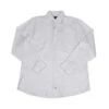 'FX Fusion' Men's Textured Checkered Long Sleeve - White / Steel