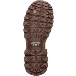 'Georgia Boot' Women's 5" Eagle Trail EH WP Alloy Toe - Dark Brown 9 'Georgia Boot' Women's 5" Eagle Trail EH WP Alloy Toe - Dark Brown -Travs Outfitter Store GB00556 outsole