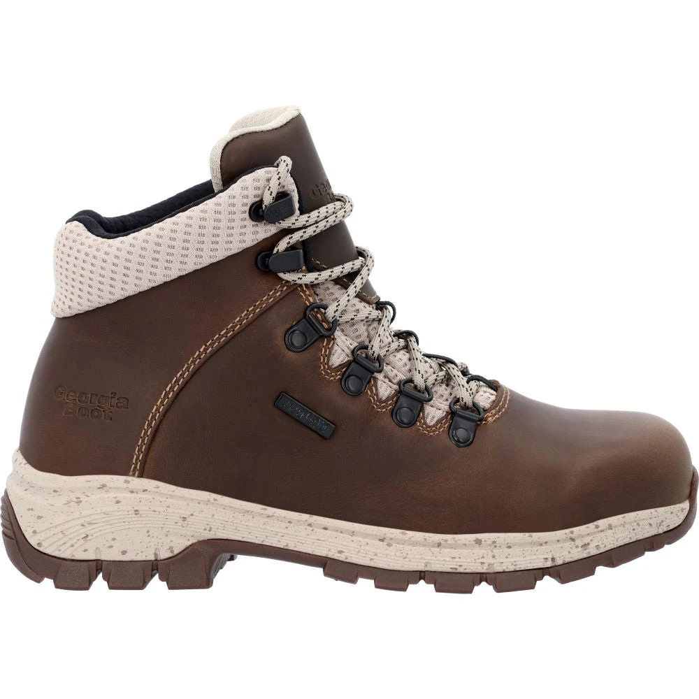 'Georgia Boot' Women's 5" Eagle Trail EH WP Alloy Toe - Dark Brown 1 'Georgia Boot' Women's 5" Eagle Trail EH WP Alloy Toe - Dark Brown