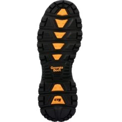 'Georgia Boot' Men's 6" TBD EH WP Alloy Toe - Brown -Travs Outfitter Store GB00597 outsole