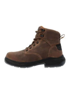 'Georgia Boot' Men's 6" FLXpoint Ultra EH WP Comp Toe - Brown -Travs Outfitter Store Georgia GB00552 flxpoint ultra composite waterproof boot side