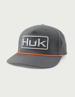 'Huk' Men's Captain Huk Rope Hat - Volcanic Ash