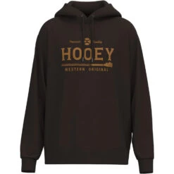 'Hooey' Men's Hooey Hoodie - Brown