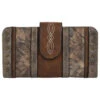 'TRENDITIONS' Women's Justin Slim Wallet - Tan