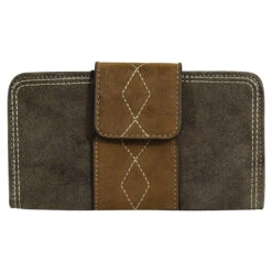 'TRENDITIONS' Women's Justin Wallet - Brown