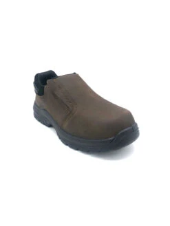 'Hoss Boot' Men's XRD Met Guard EH Slip On Comp Toe - Brown -Travs Outfitter Store IMG 9098