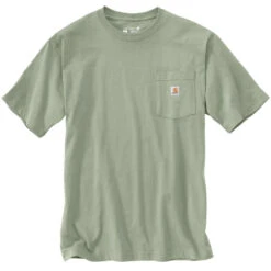 'Carhartt' Men's Loose Fit Heavyweight Pocket T-Shirt - Sage
