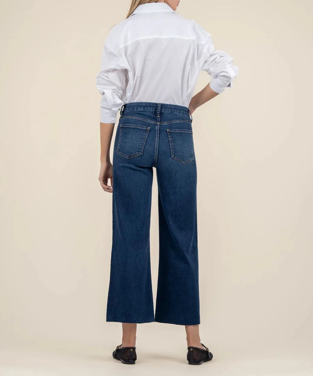 'Kut From The Kloth' Women's Meg High Rise Wide Leg Jeans - Demure 2 'Kut From The Kloth' Women's Meg High Rise Wide Leg Jeans - Demure - Image 2