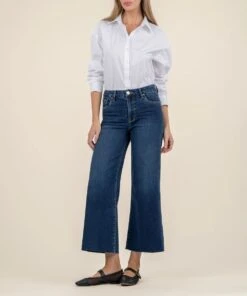 'Kut From The Kloth' Women's Meg High Rise Wide Leg Jeans - Demure