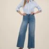 'Kut From The Kloth' Women's Meg High Rise Wide Leg Jeans - Lightininge