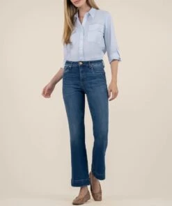 'Kut From The Kloth' Women's Kelsey High Rise Ankle Flare - Supernatural