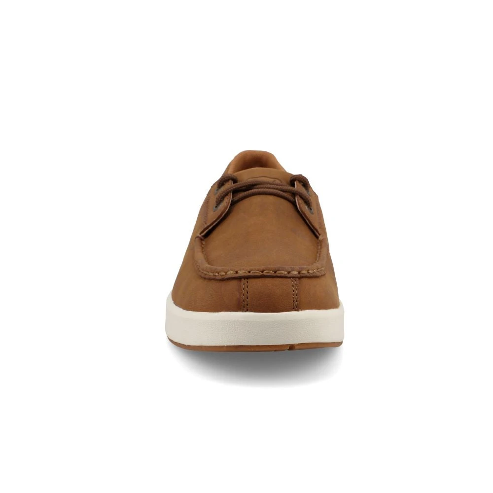 'Twisted X' Men's Ultralite X™ Boat Shoe - Lion Tan 4 'Twisted X' Men's Ultralite X™ Boat Shoe - Lion Tan - Image 4
