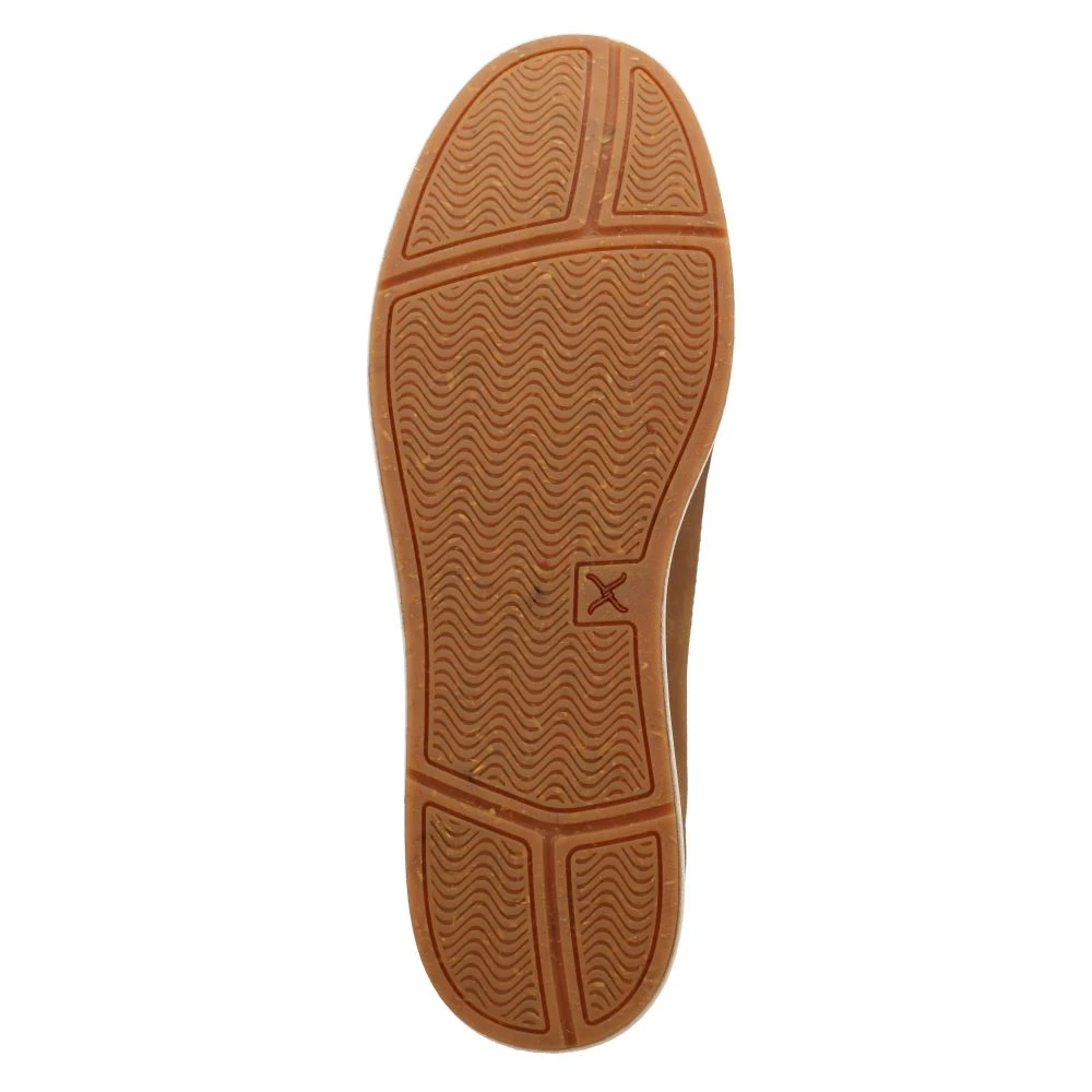 'Twisted X' Men's Ultralite X™ Boat Shoe - Lion Tan 3 'Twisted X' Men's Ultralite X™ Boat Shoe - Lion Tan - Image 3